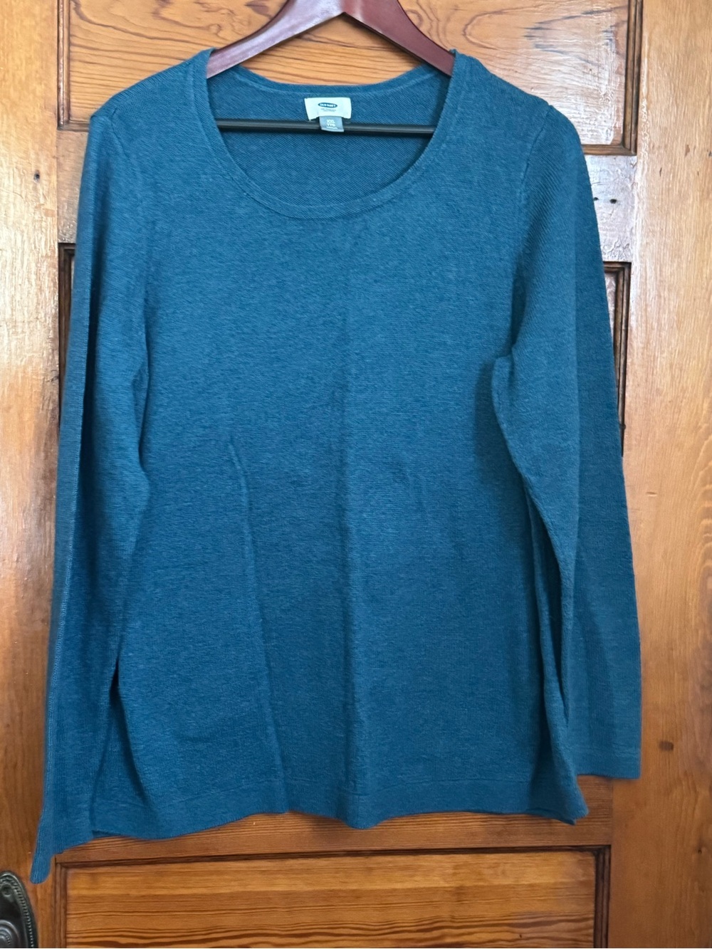 Old Navy Women's Teal Scoop-Neck Sweater Size XXL